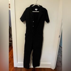 Women’s black pistola jumpsuit